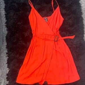 Timing Red Mini Dress - Size M